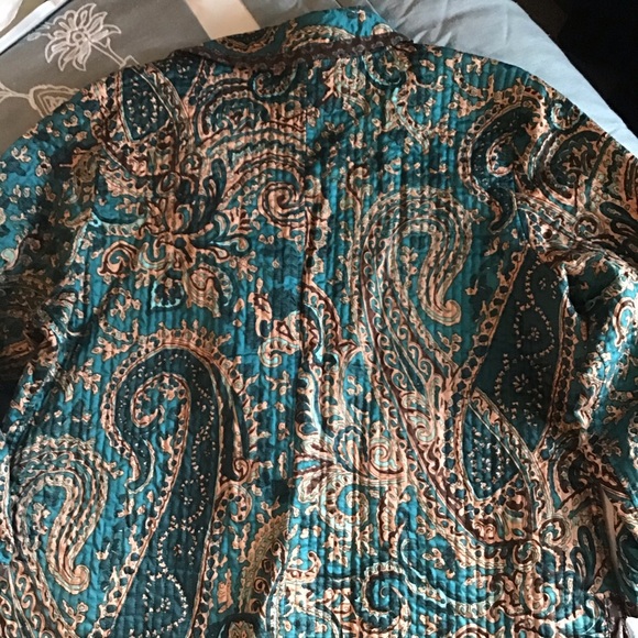 Women’s size large quilted jacket - Picture 8 of 8